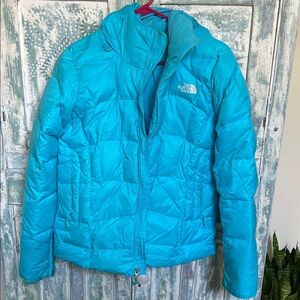 The North Face Women's Teal Puffer Jacket
